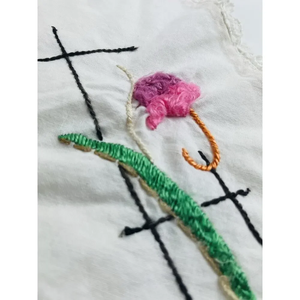 Handmade vintage hand